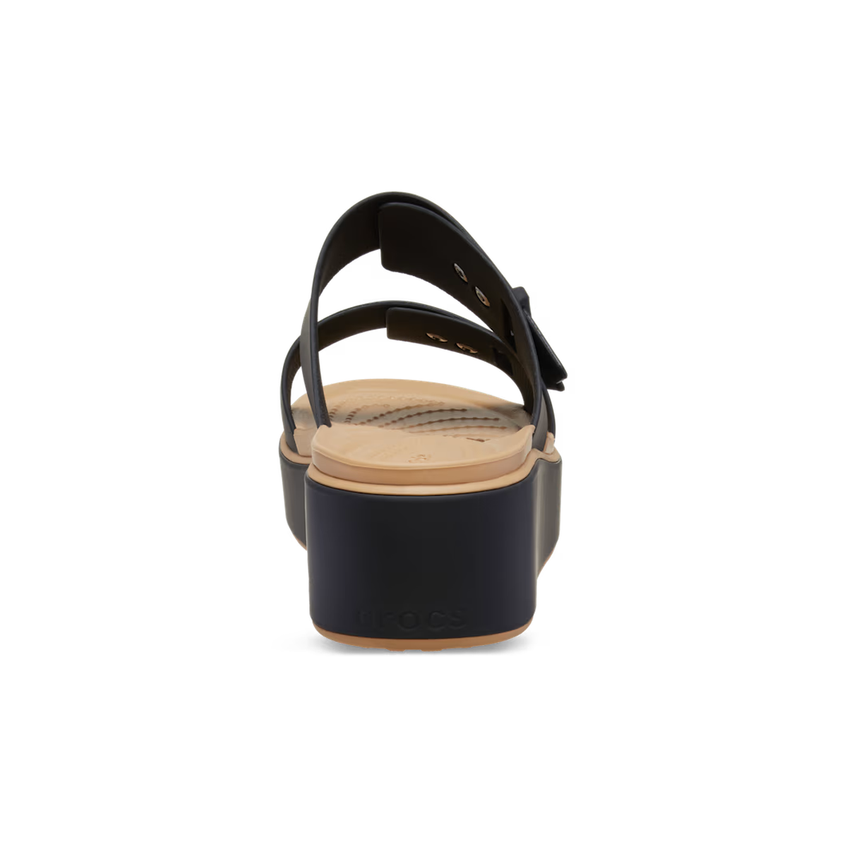 Crocs Brooklyn Buckle Low Wedge Matte Wrap Sandal ALT160