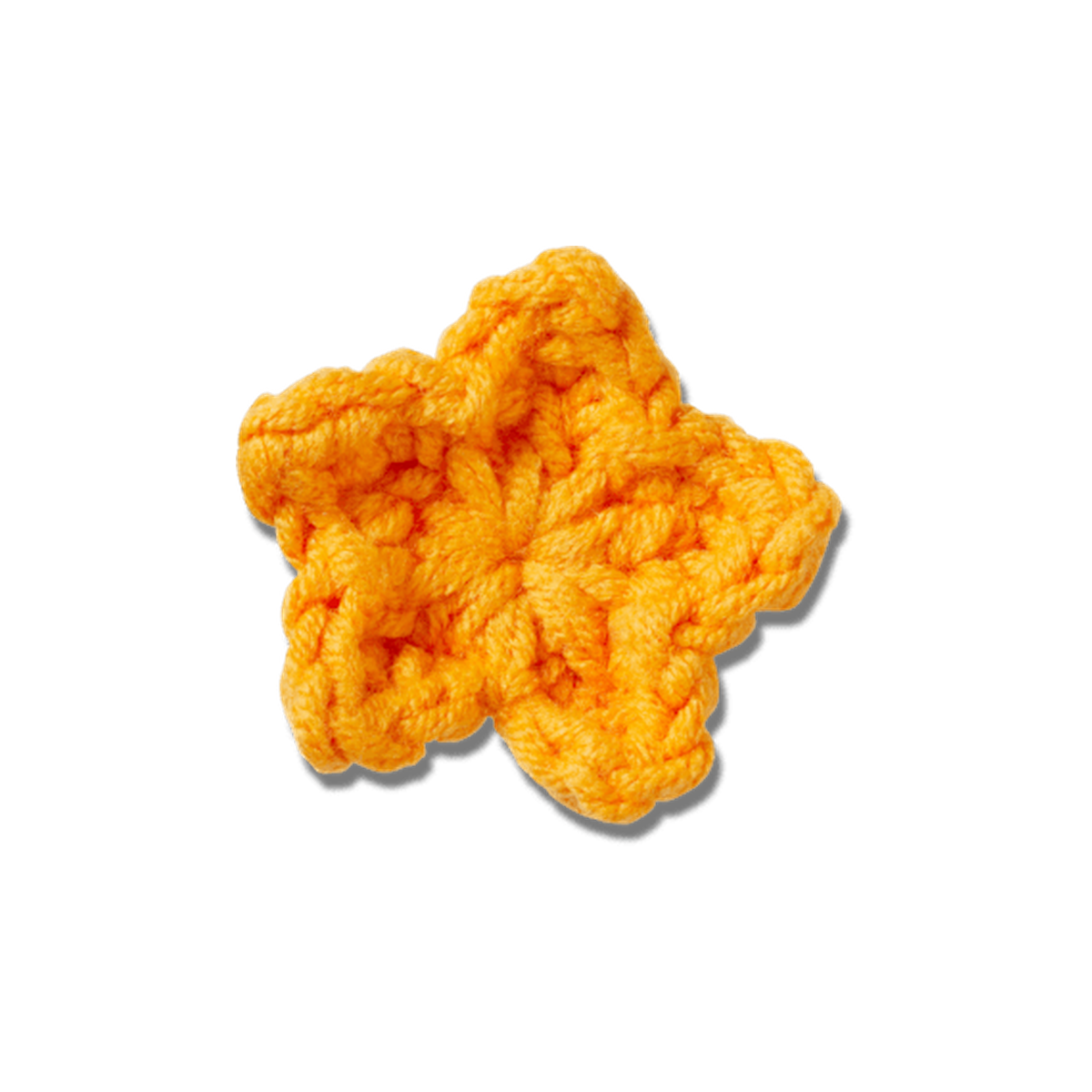 Crafted Crochet Orange Star