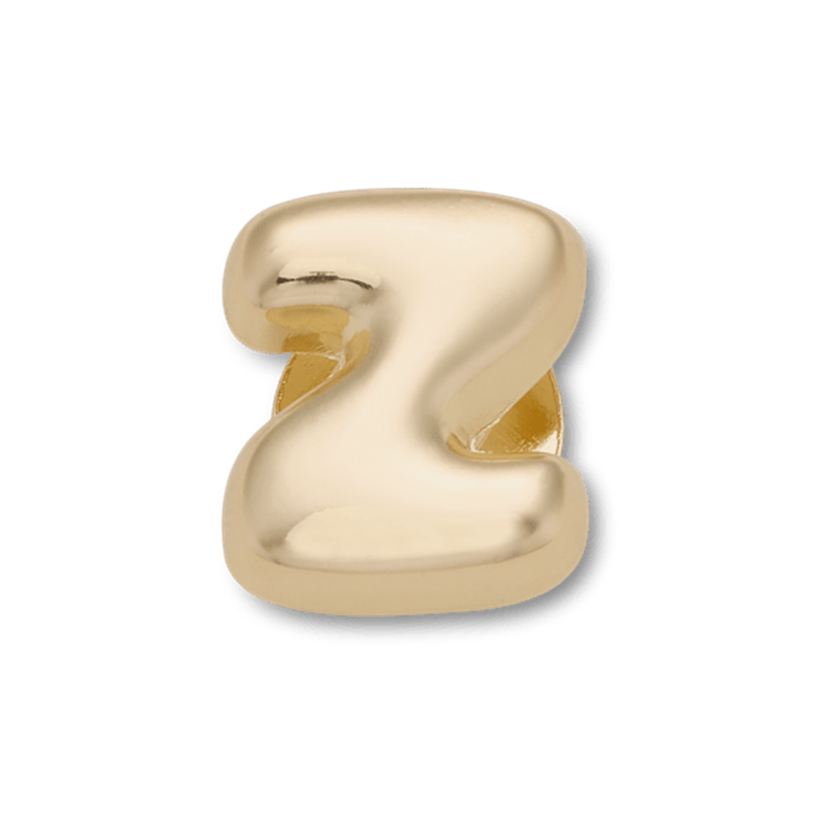 Gold Bubble Letter Z