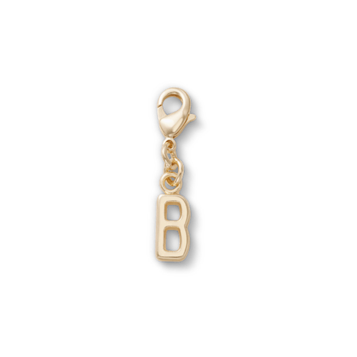 Gold Letter B Charm