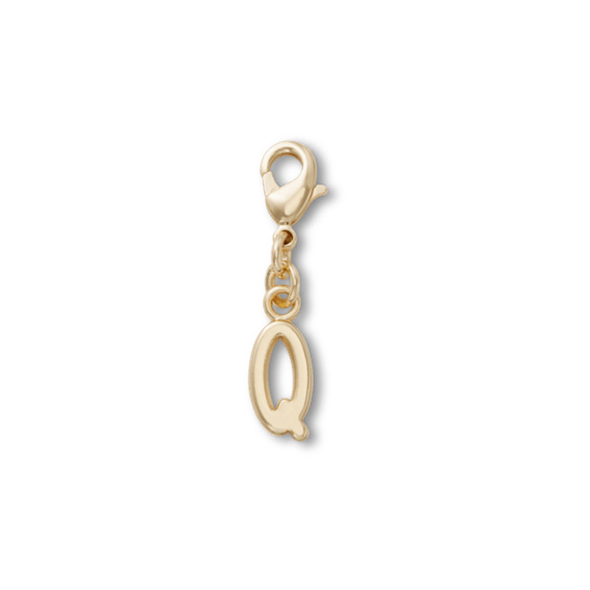 Gold Letter Q Charm