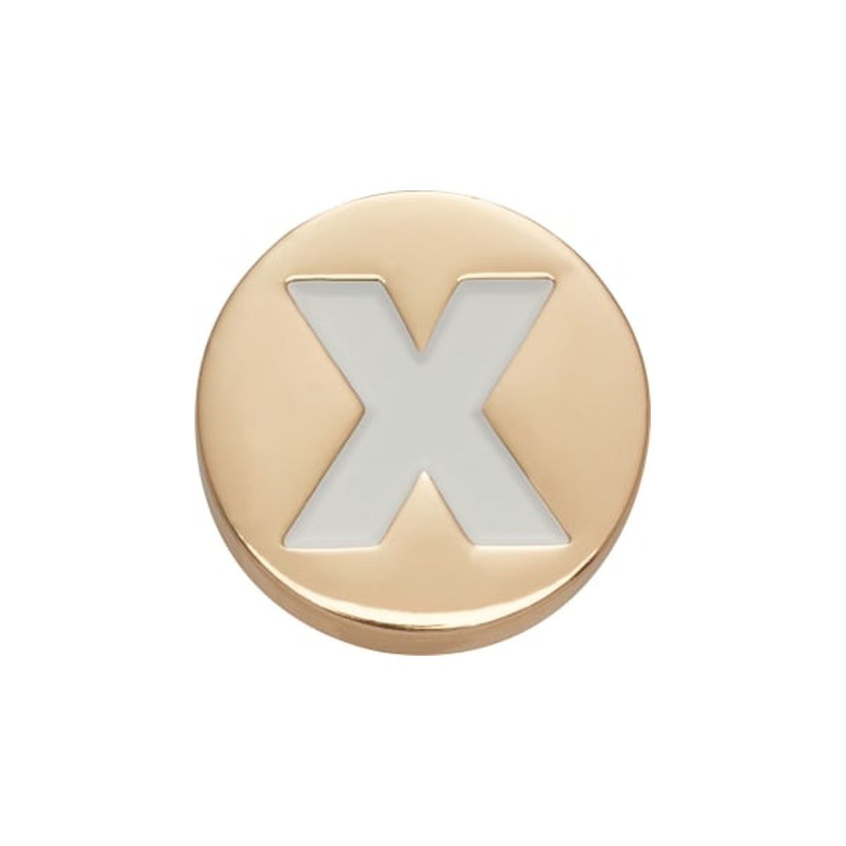 Gold Letter X