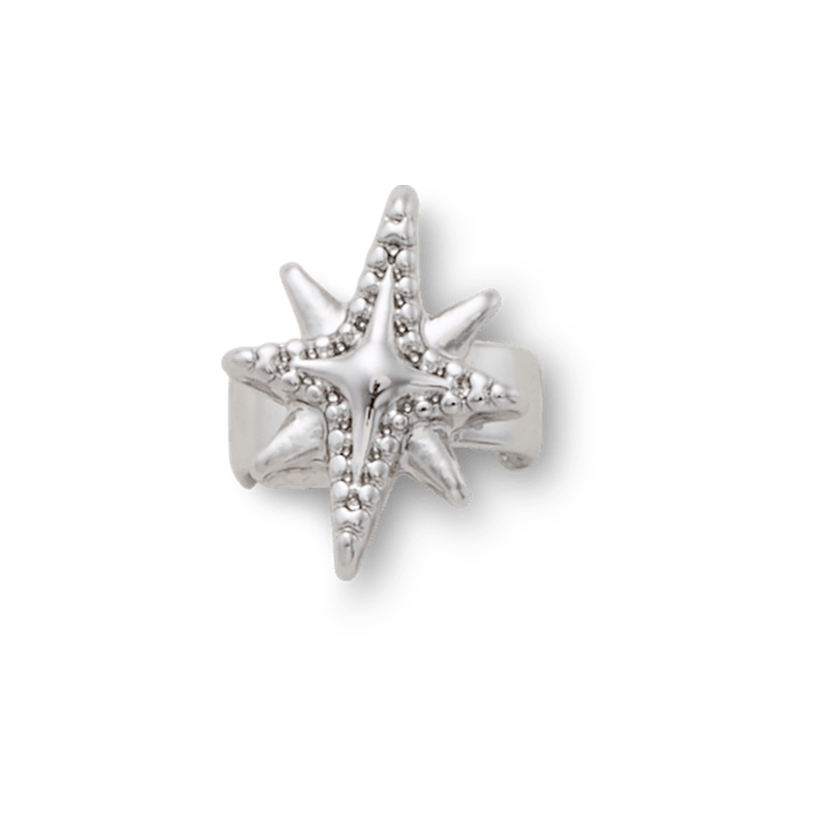 Silver Star Sandal C Charm