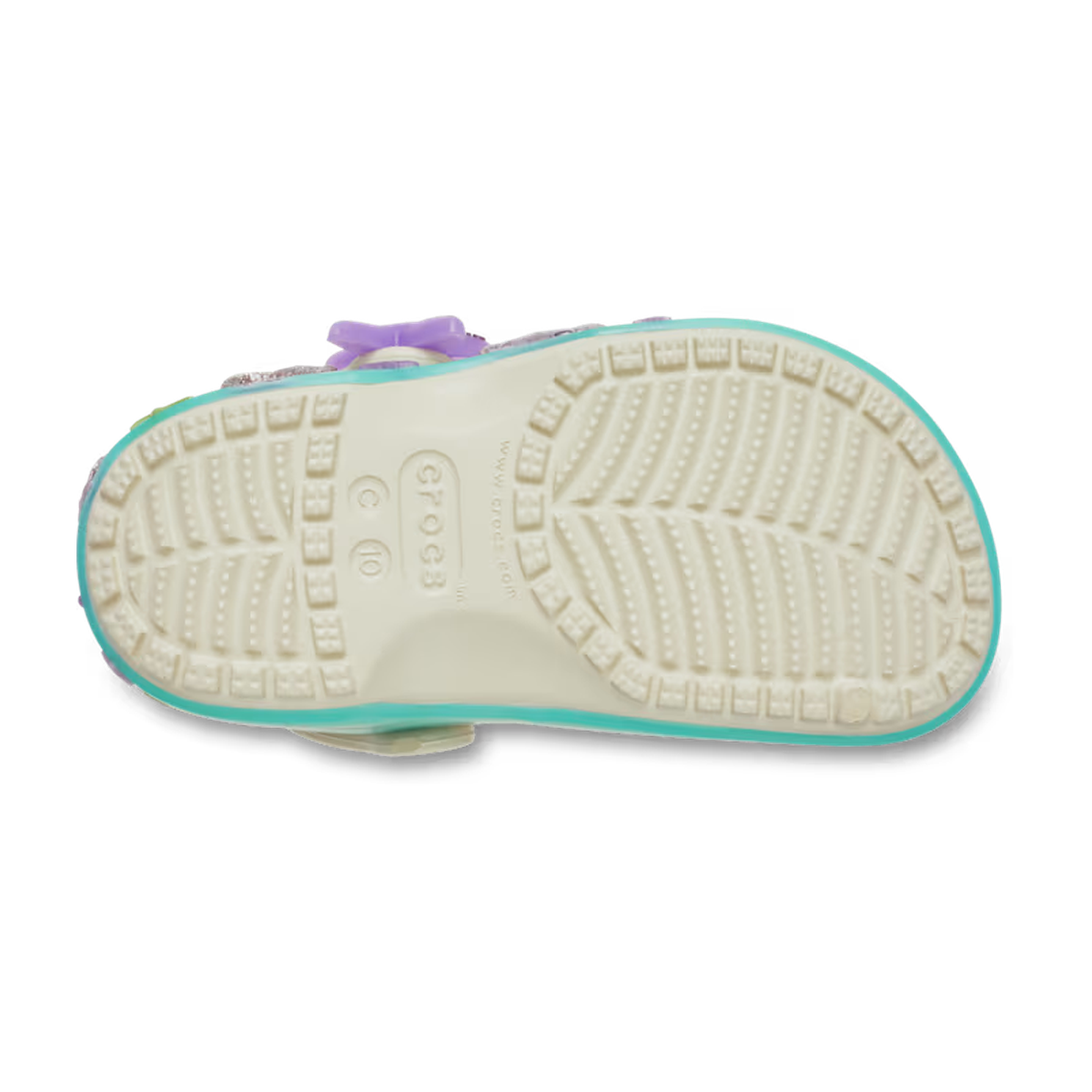 Crocs Toddler Classic Sea Sparkle Shaker Clog ALT130