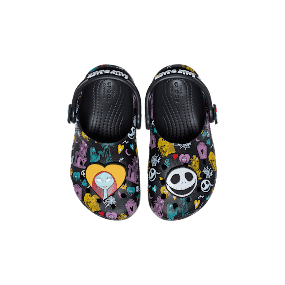 Toddlers’ Disney Tim Burton's The Nightmare Before Christmas Jack and Sally Classic Clog - Multi