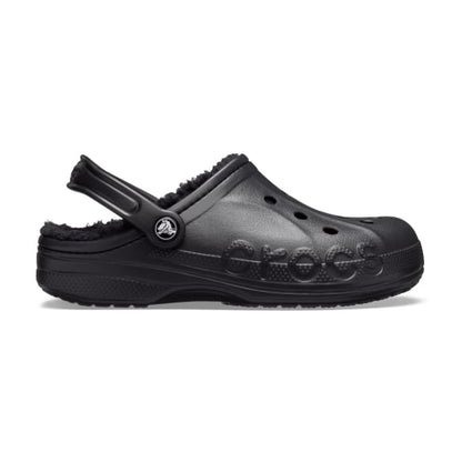 Baya Lined Clog - Black / Black