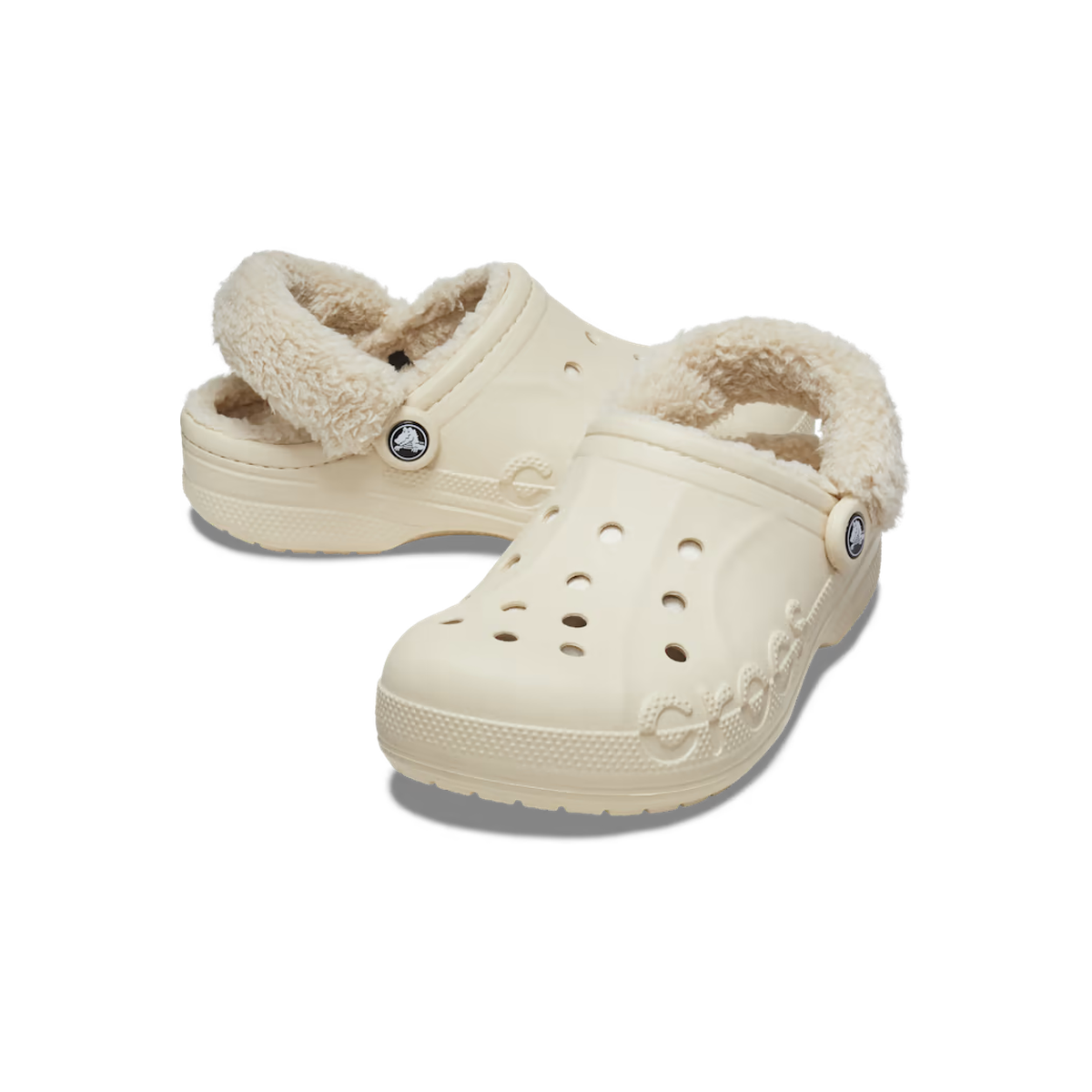 Crocs Baya Lined Fuzz-Strap Clog ALT110