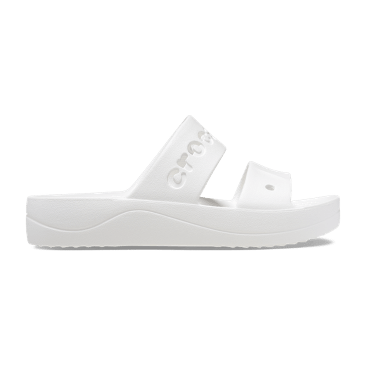 Baya Platform Sandal - White