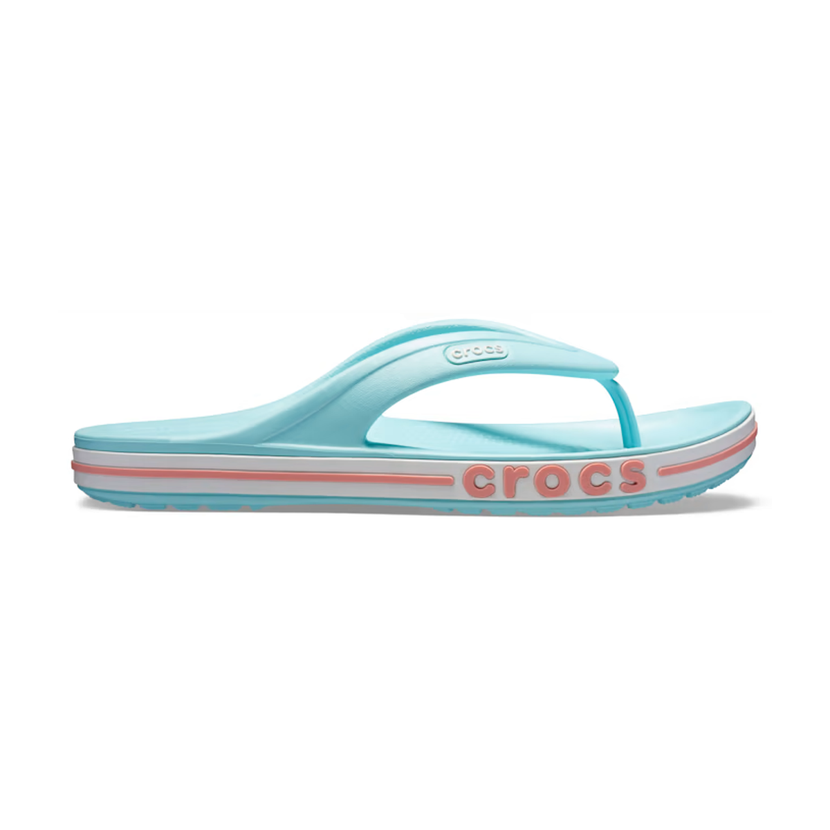 crocs-gallery-color:ice blue / melon; color:Ice Blue / Melon; alt:ALT100; file:205393_4JF-ALT100