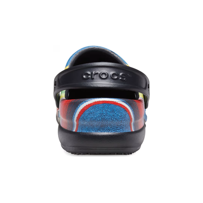crocs-gallery-color:black / multi stripe; color:Black / Multi Stripe; alt:ALT160; file:204044_0N8-ALT160