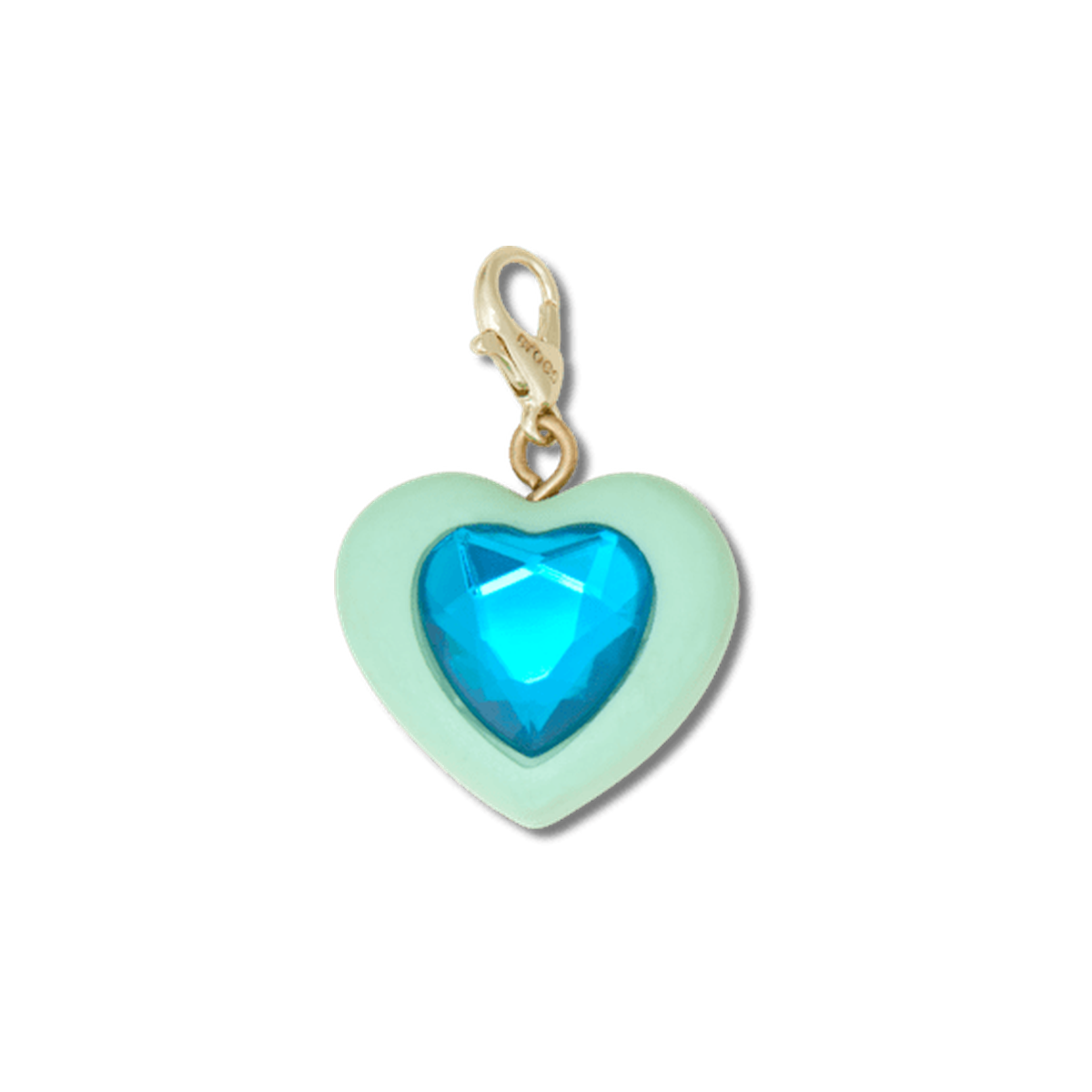Blue Heart Sim Gem Charm