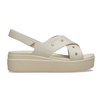 Brooklyn 4U Cross Strap Sandal - Frappé