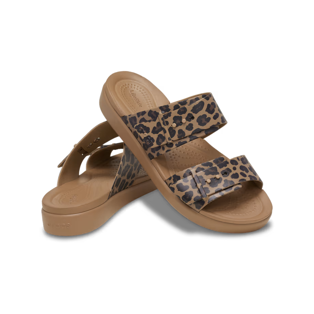 Crocs Brooklyn Buckle Low Low Animal Sandal ALT110