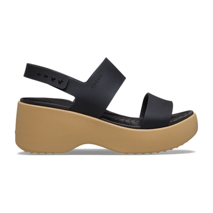 Brooklyn Sky Sandal - Black/Cashew