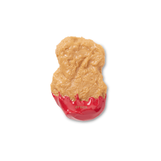 Chicken Nugget Dipped Ketchup