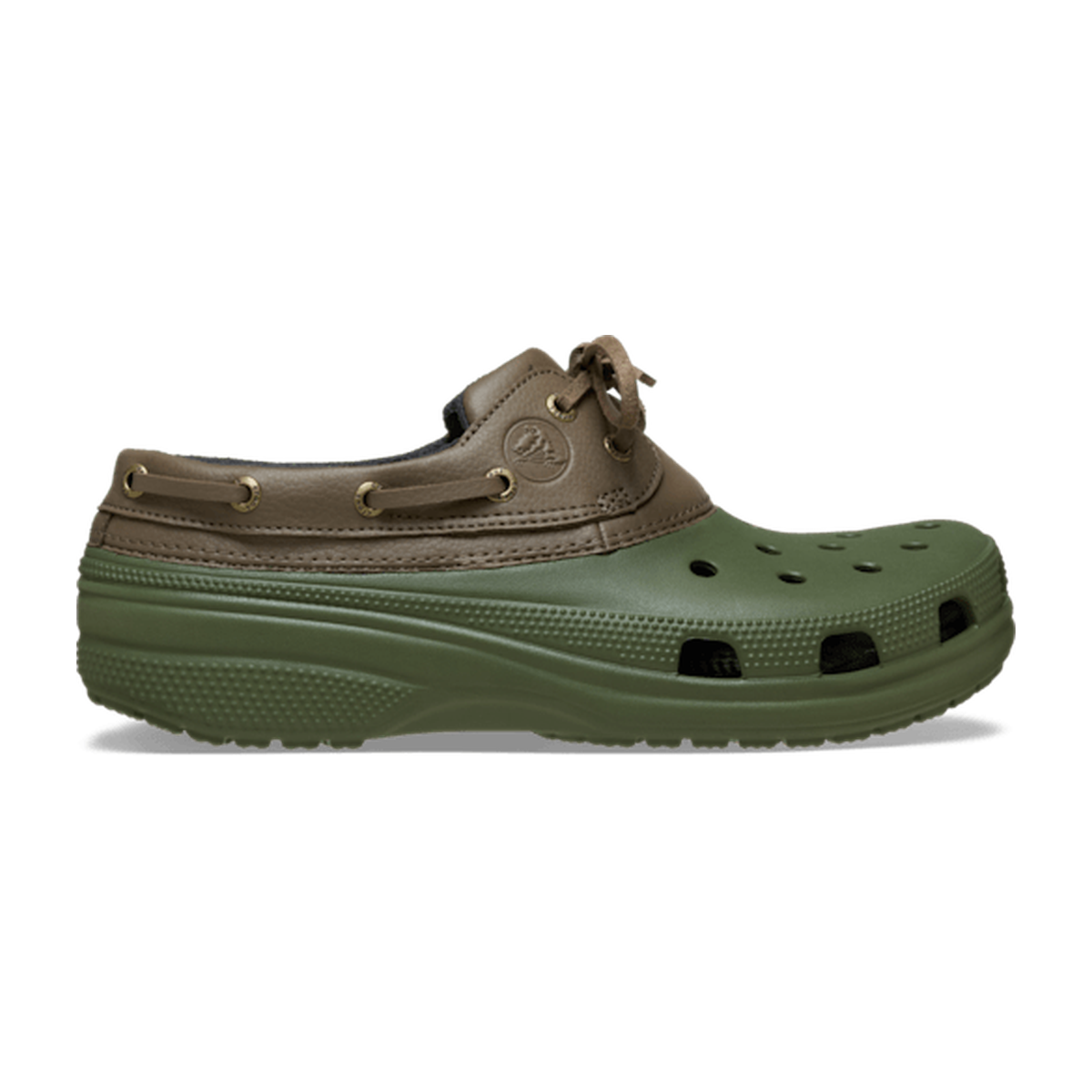 Classic Boat Shoe - Army Green / Walnut