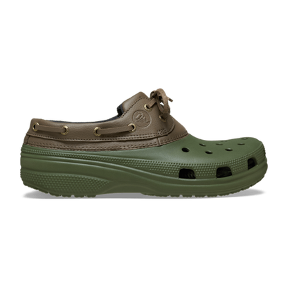 Classic Boat Shoe - Army Green / Walnut