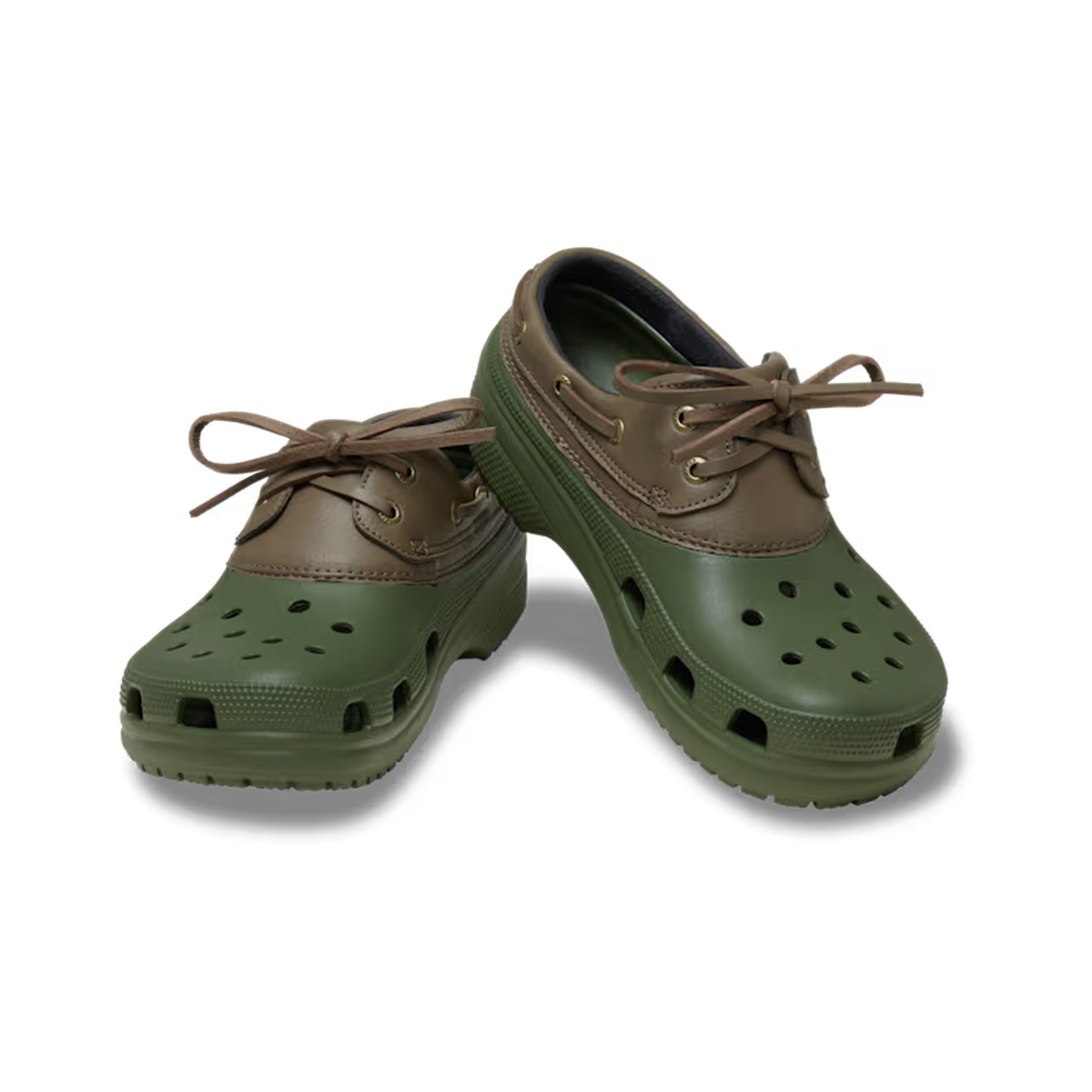 crocs-gallery-color:army green / walnut; color:Army Green / Walnut; alt:ALT110; file:212022_38V-ALT110