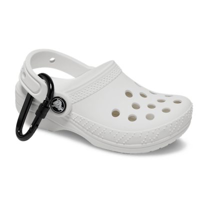 Classic Clog Pouch Bag Charm - White