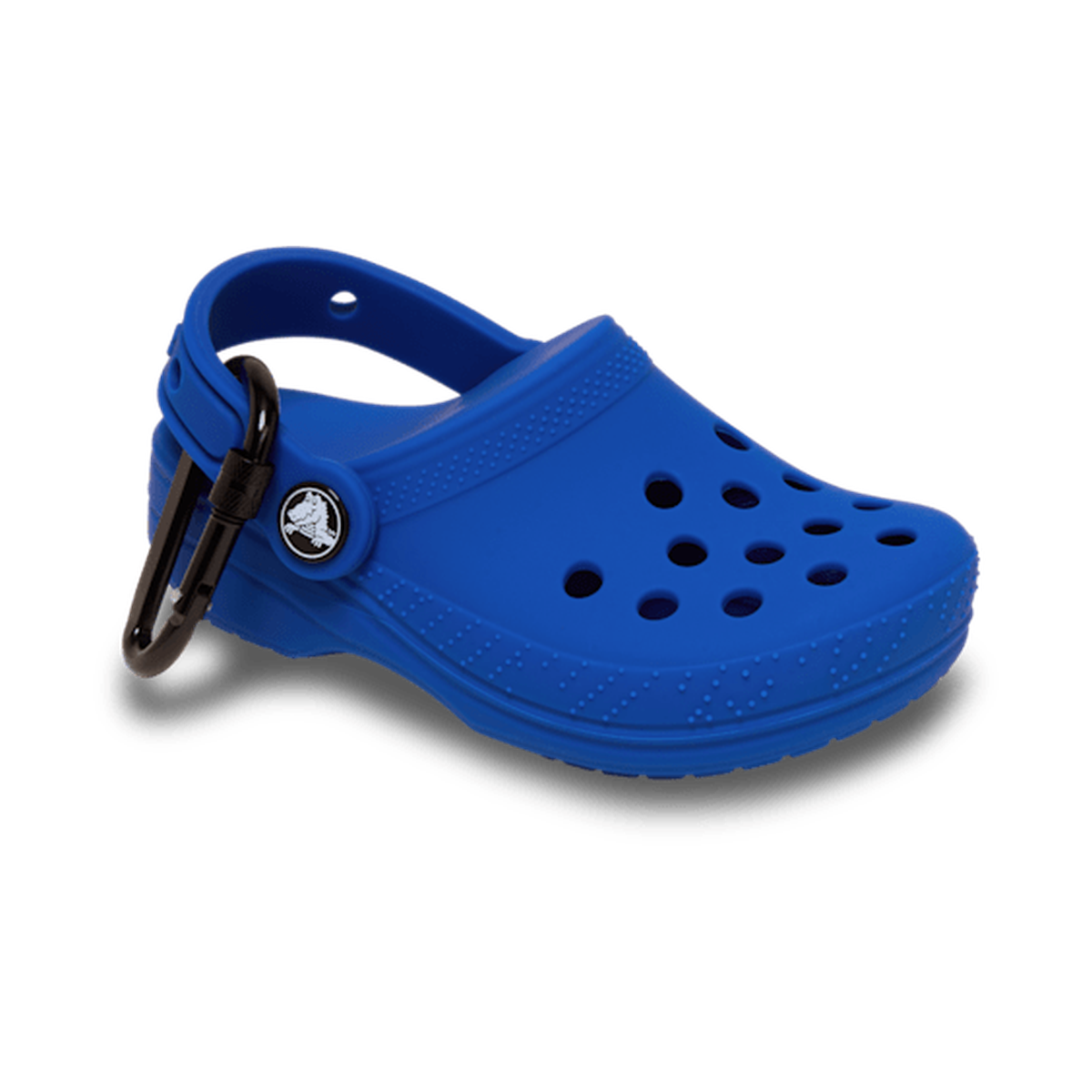 Classic Clog Pouch Bag Charm - Blue Bolt