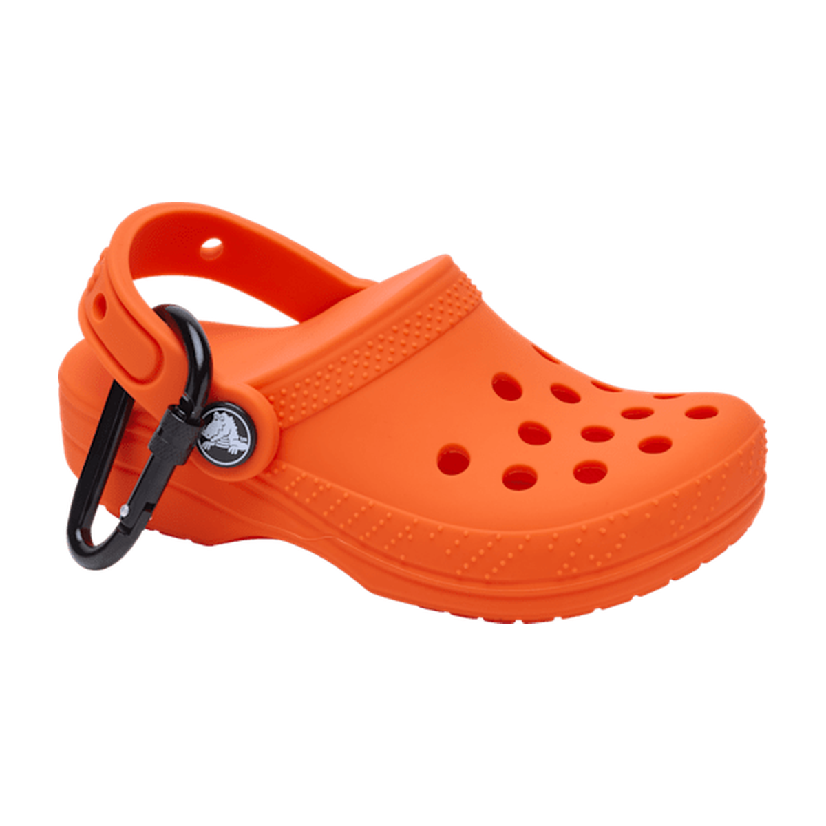 Classic Clog Pouch Bag Charm - Shocking Orange