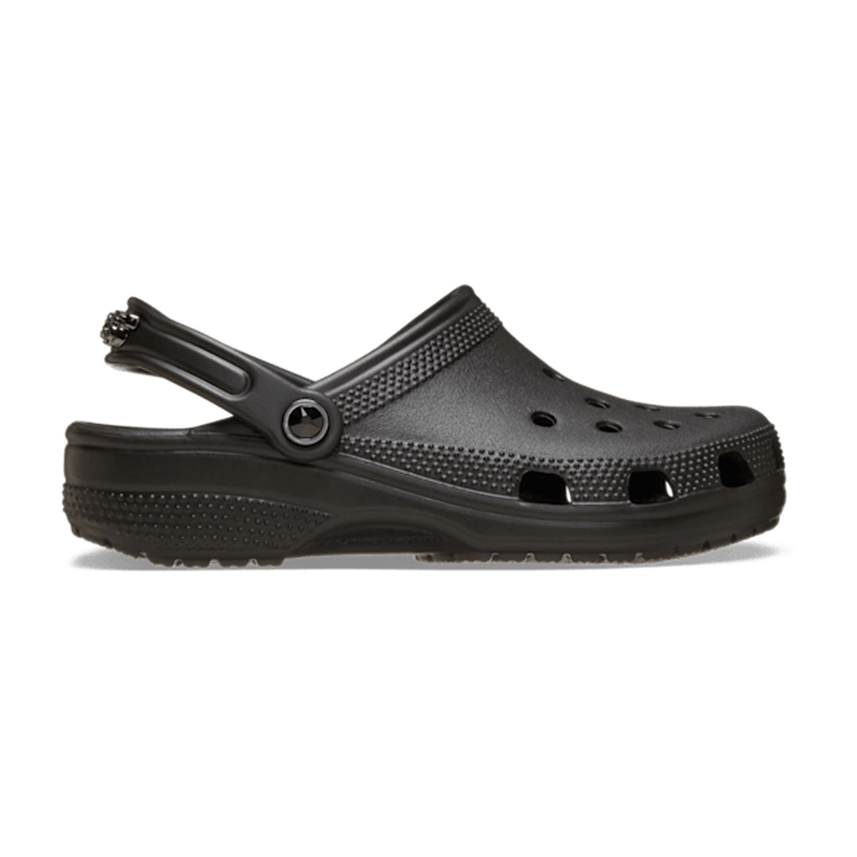 Classic Clog with Swarovski® Crystals - Black