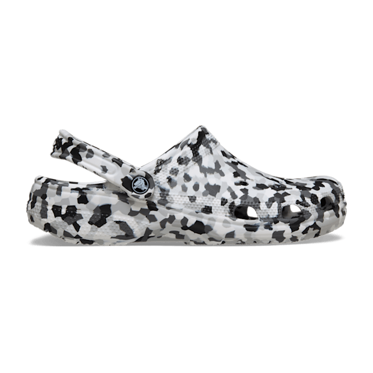 Classic Confetti Clog - Black / White