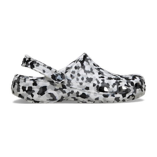 Classic Confetti Clog - Black / White