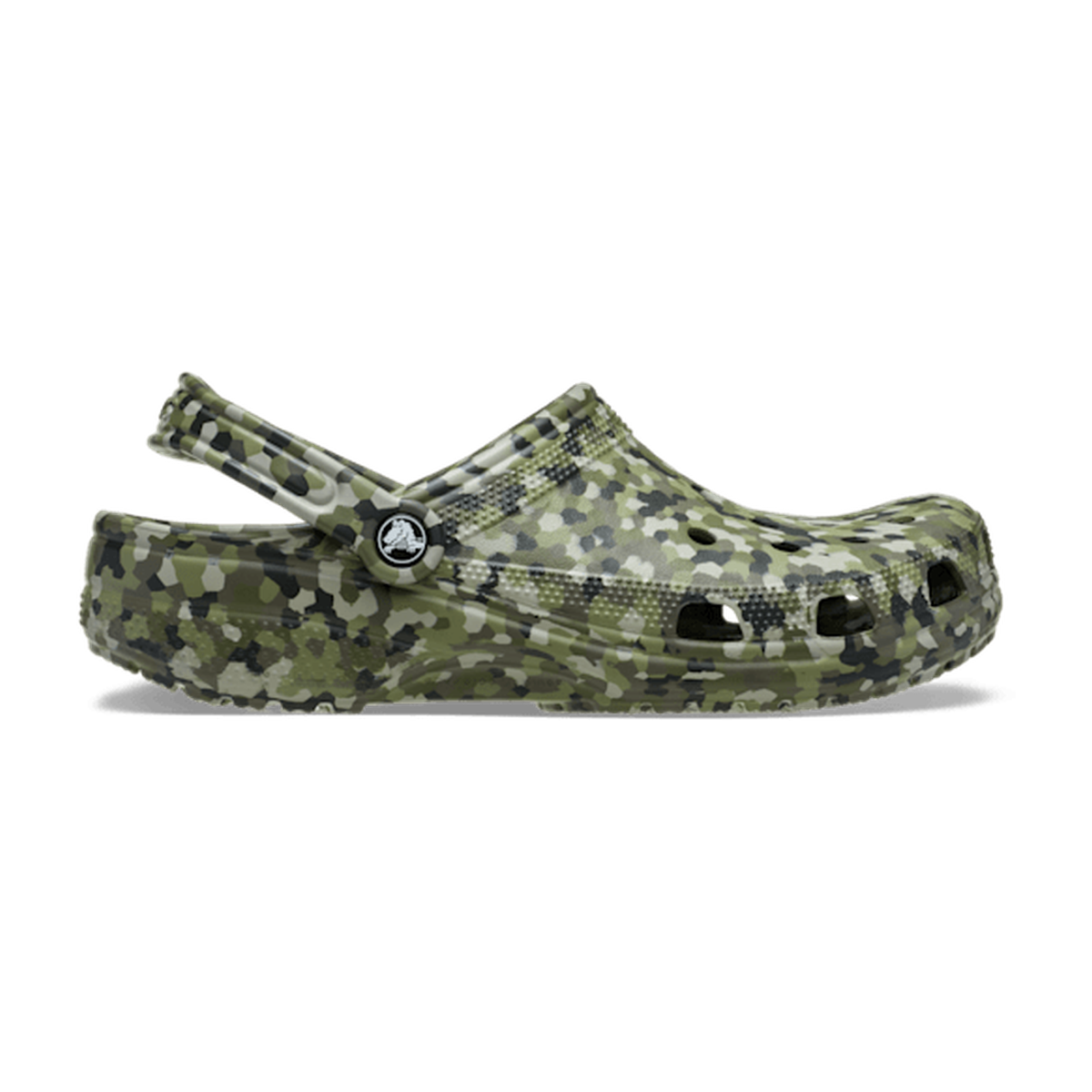 Classic Confetti Clog - Army Green / Multi
