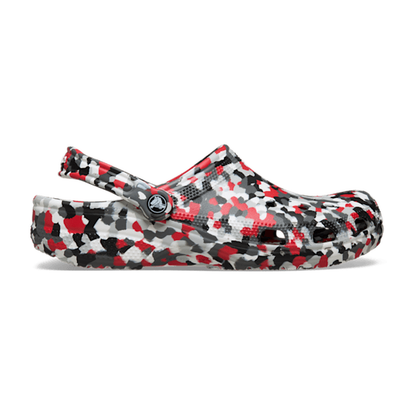 Classic Confetti Clog - Red / Multi