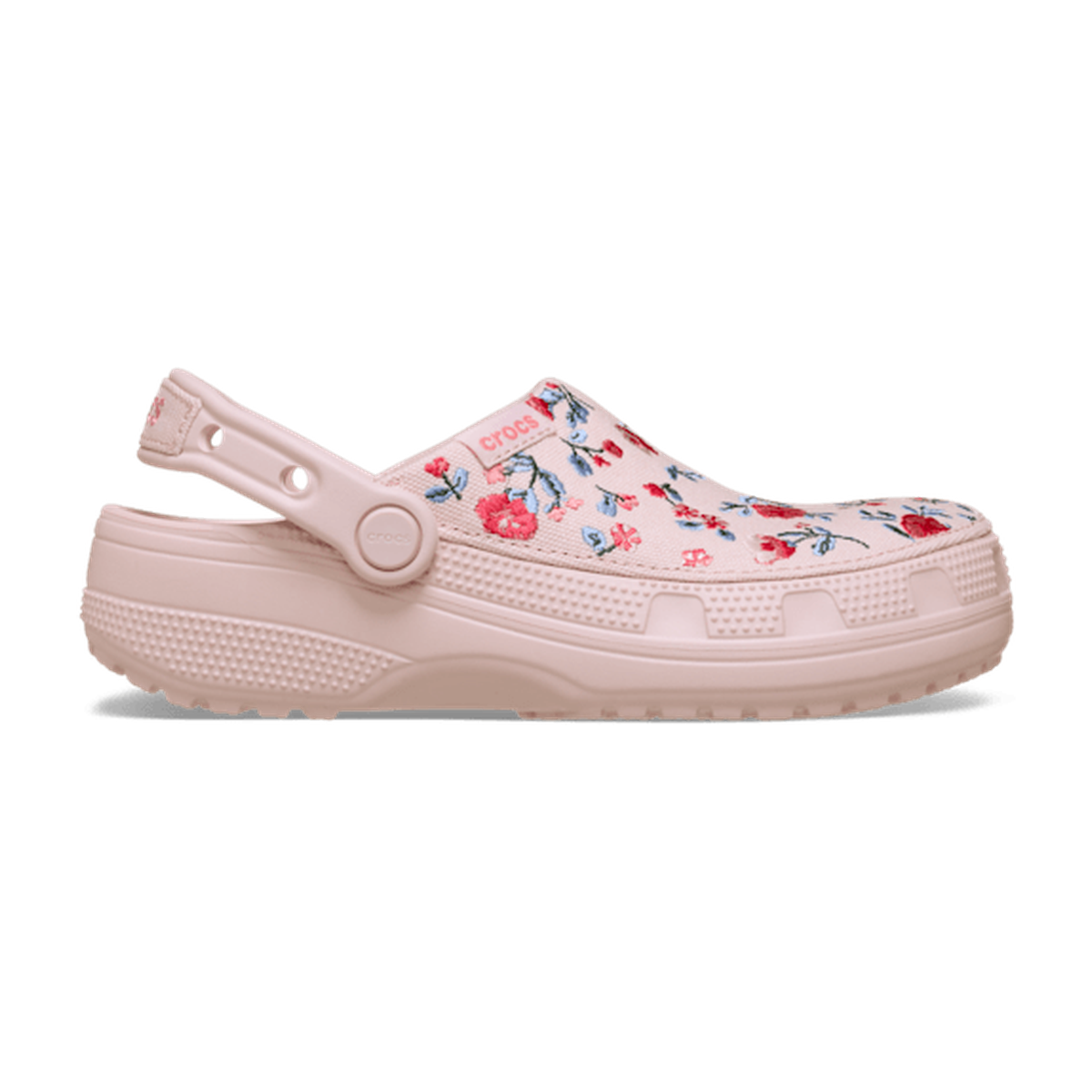 Classic Crafted Floral Clog - Cotton Candy