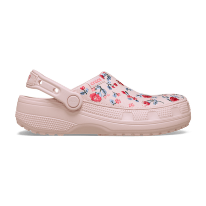 Classic Crafted Floral Clog - Cotton Candy
