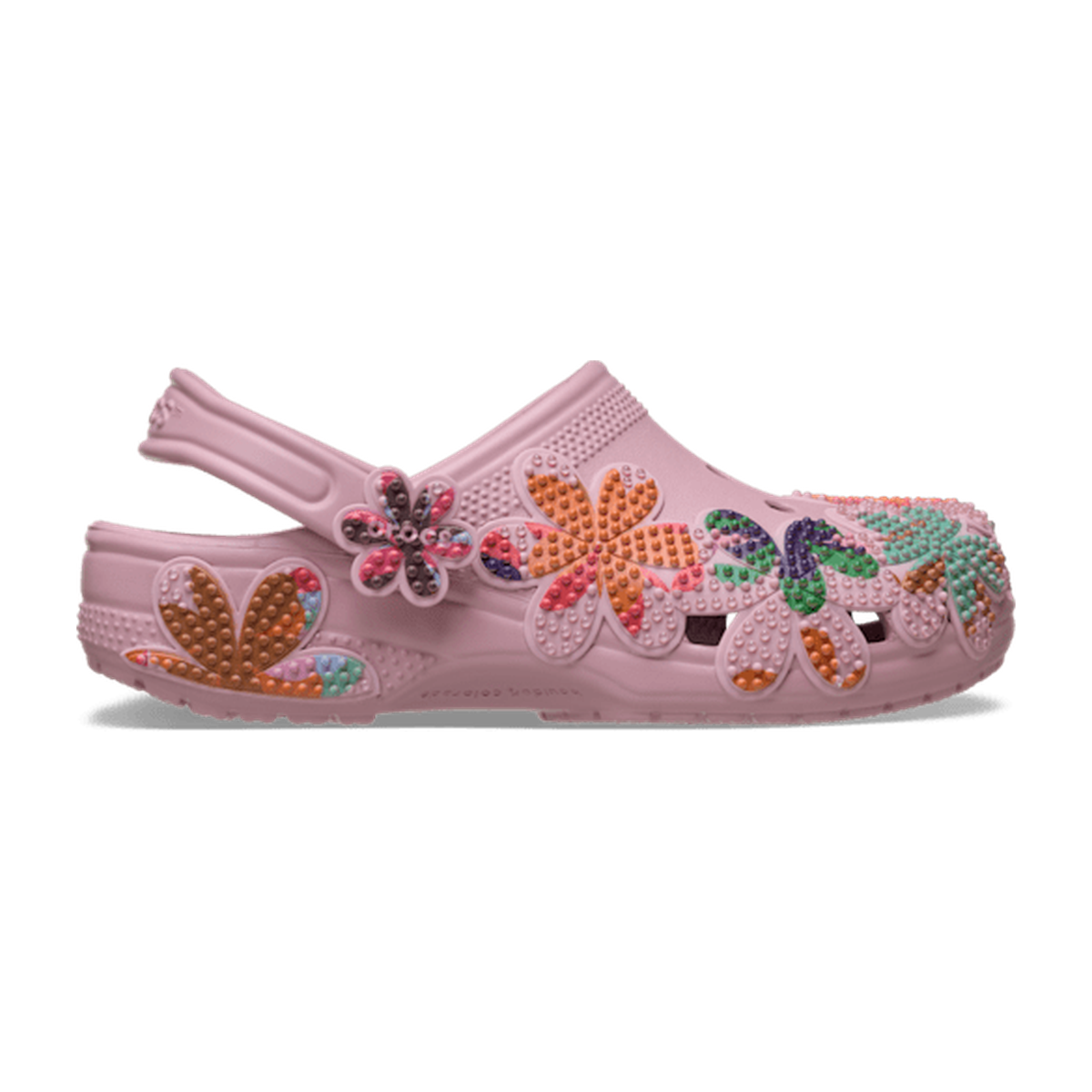 Classic Summer Beaded Clog - Mauve