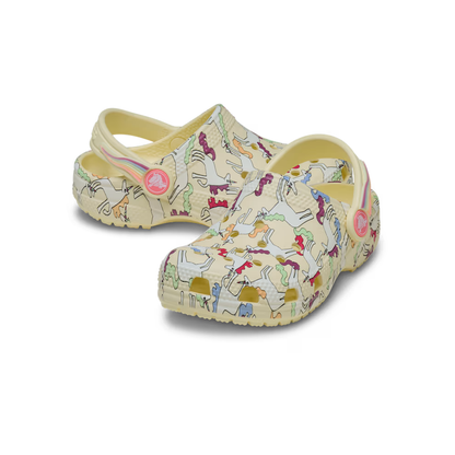 Crocs Toddler Classic Unicorn Graphic Clog ALT110