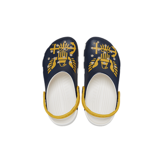 Classic US Navy Clog - White / Multi