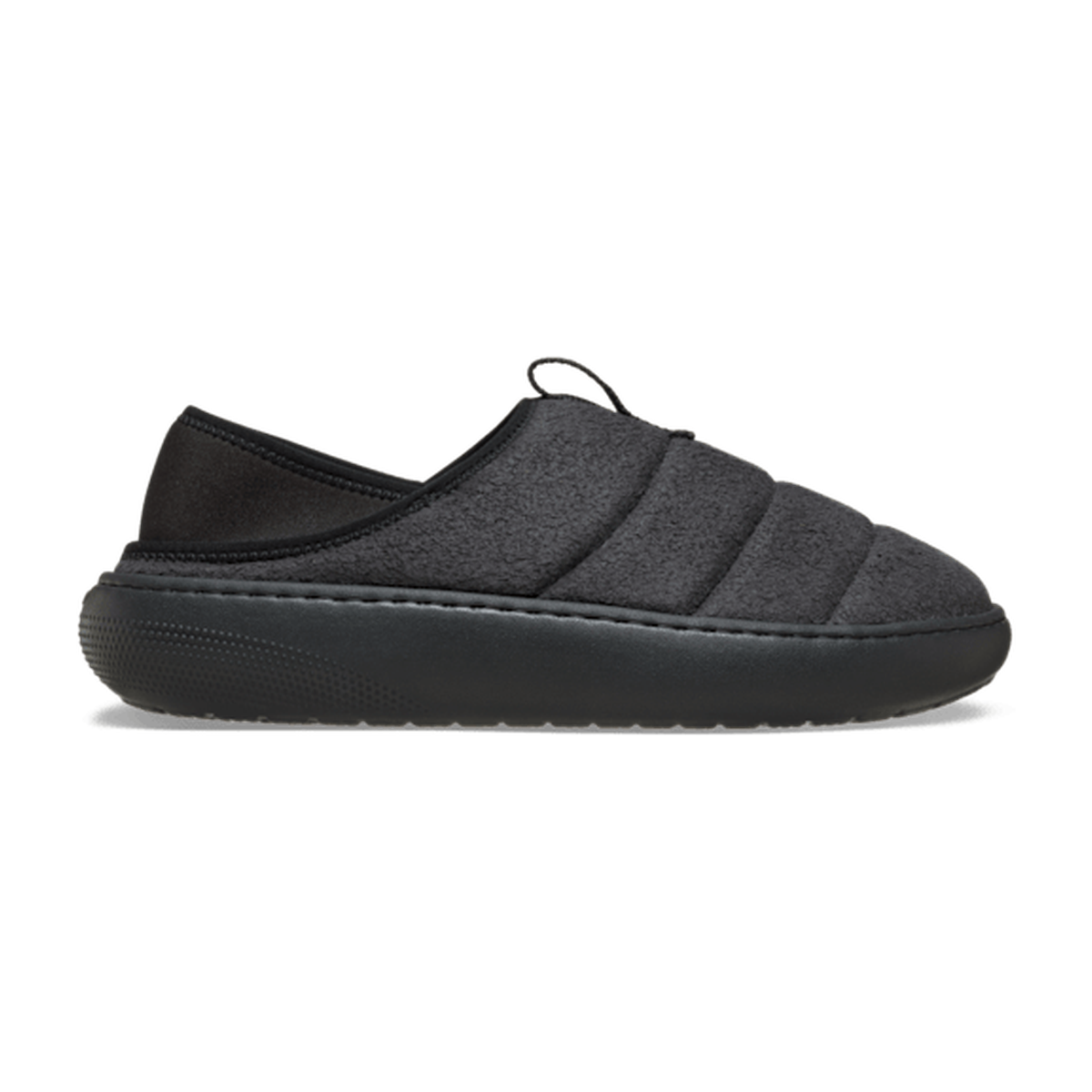 Classic Vegan Suede Moc - Black