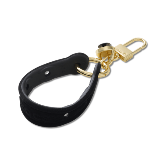 Classic Wristlet Velvet Bag Charm - Black