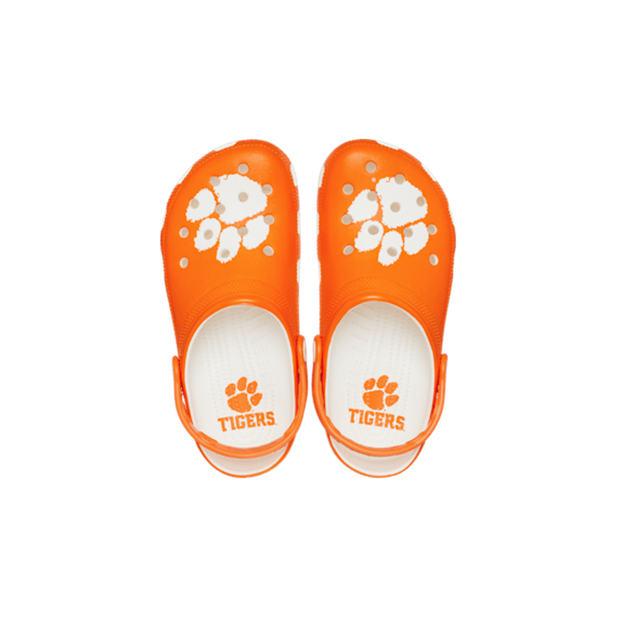 Clemson Classic Clog - White