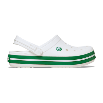 Crocband™ Clog - White / Green Ivy