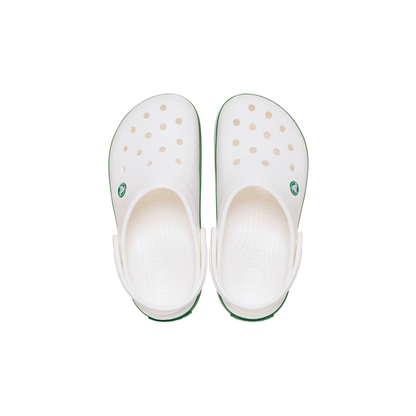 crocs-gallery-color:white / green ivy; color:White / Green Ivy; alt:ALT120; file:11016_1WH-ALT120