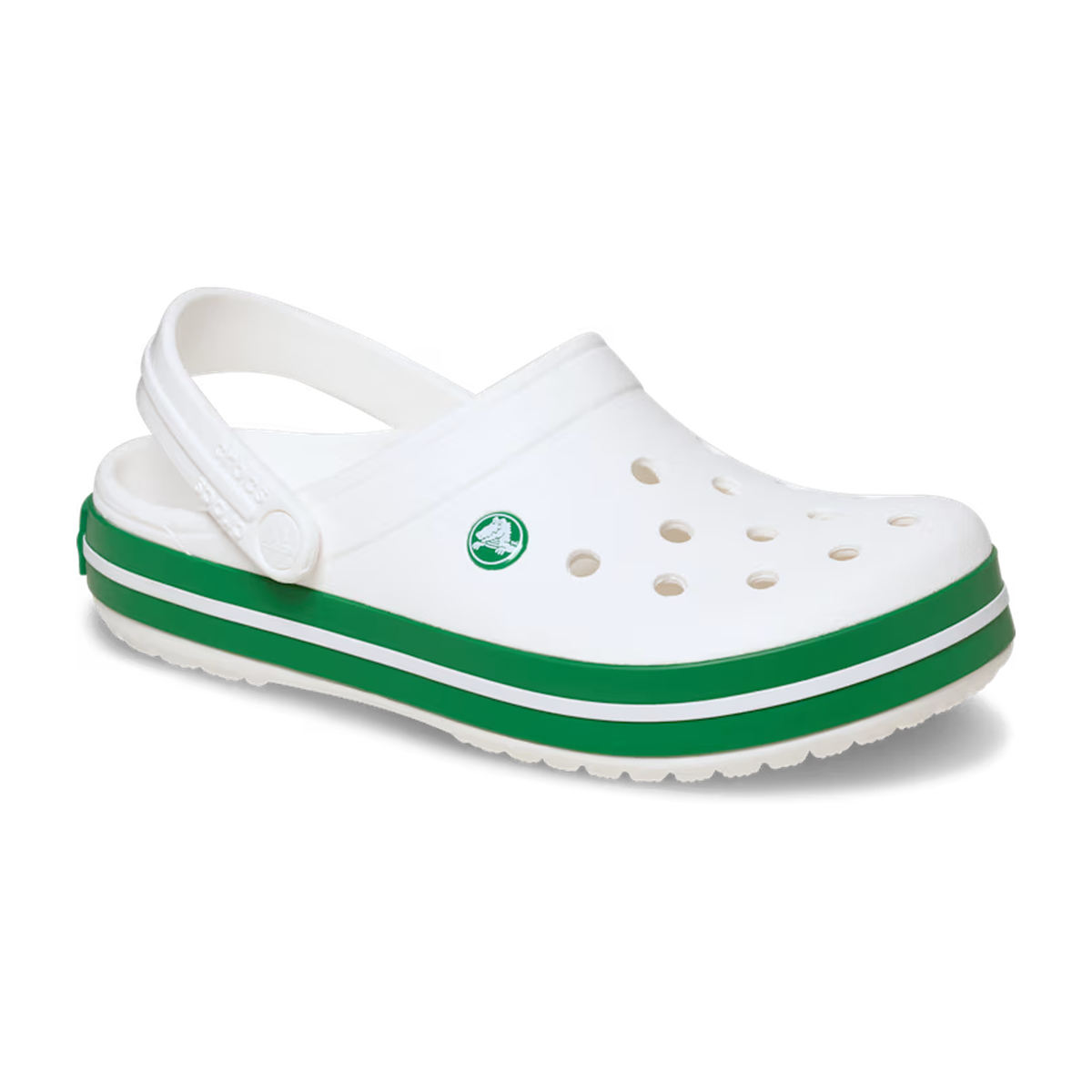 crocs-gallery-color:white / green ivy; color:White / Green Ivy; alt:ALT140; file:11016_1WH-ALT140