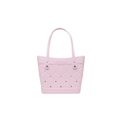 Medium Quilted Tote - Pink Milk
