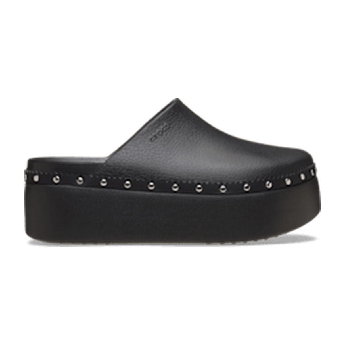 Dylan Platform Studded Clog - Black