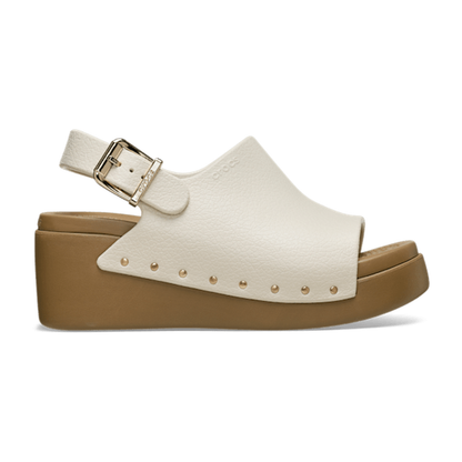 Dylan Studded Platform Slide - Frappé/Sepia