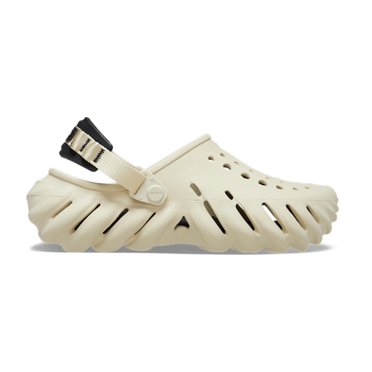 Echo Clog - Bone / Black