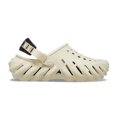 Echo Clog - Bone / Black