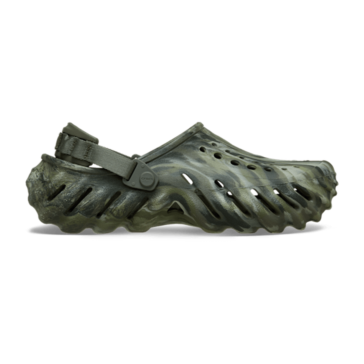 Echo Marbled Clog - Dusty Olive / Multi