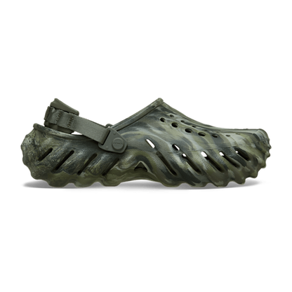Echo Marbled Clog - Dusty Olive / Multi