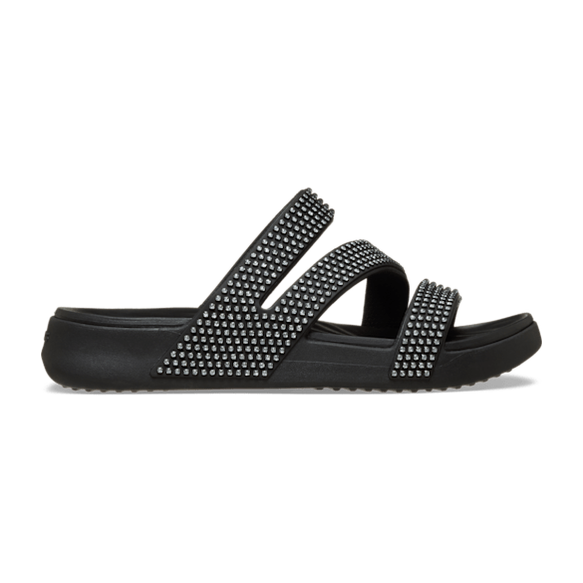 Getaway Strappy Gems Sandal - Black
