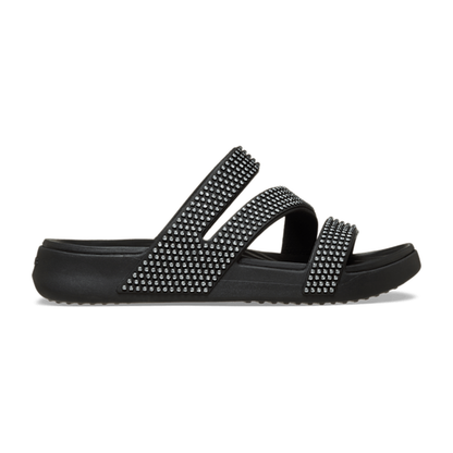 Getaway Strappy Gems Sandal - Black
